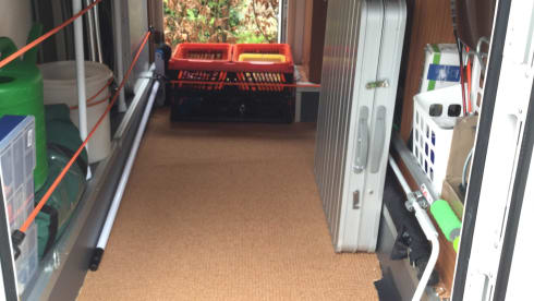 ADRIA with 2 SINGLE BEDS and LARGE GARAGE (660 cm)