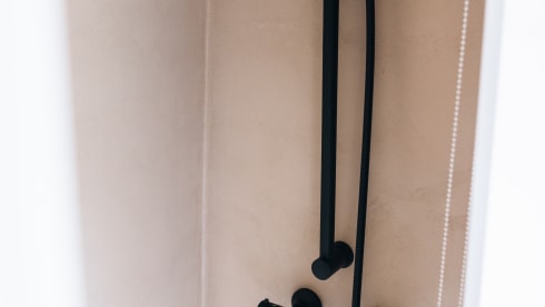 Luxurious campervan with stylish interior