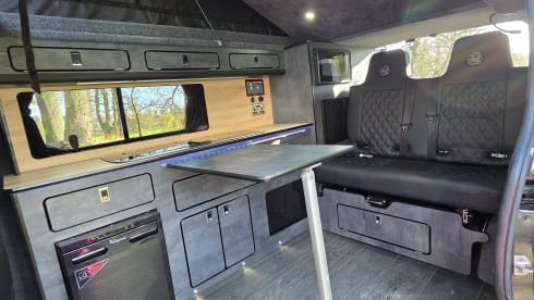 Jet – 4 berth Vivaro campervan from 2018