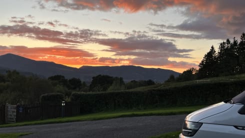Billy – Our gorgeous twinkling Campervan