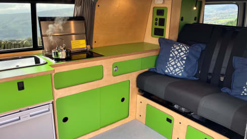Mario – VW T6 Transporter - Classic, high spec interior in the Peak District