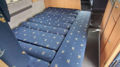 Semi-integrale 4 posti con letto alla francese
