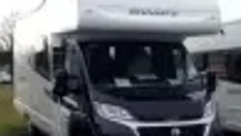 Special edition Lifestyle 696-Black edition – 6 berth Swift Escape Lifestyle 696 2015-breakdown cover included 