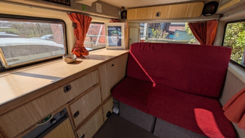 Komet – Komet – Camping-car rétro VW T3 classique 1989 | 4 personnes
