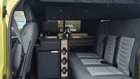 King – 2025 4 berth T7 Volkswagen campervan collection Cumbria