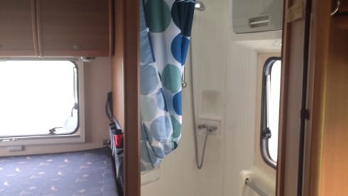Beautiful Roller Team camper for 4 people