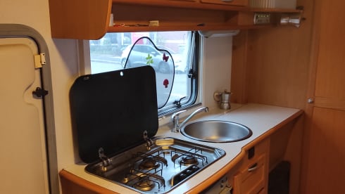 Gianni  – Camper Fiat ducato Mc Louis Overcab