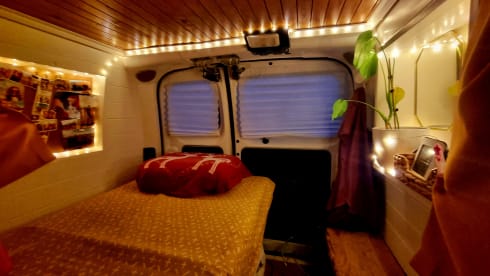 2-seater Nissan campervan from 2017