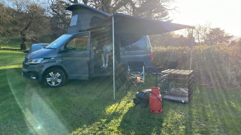 4 berth Volkswagen campervan from 2021