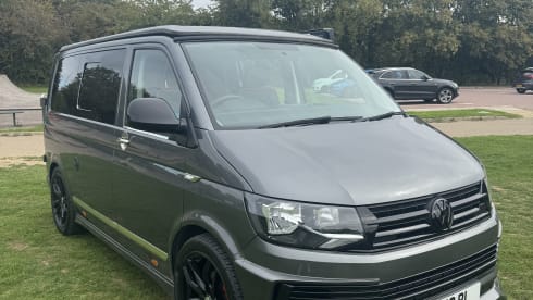 4 berth Volkswagen campervan from 2016