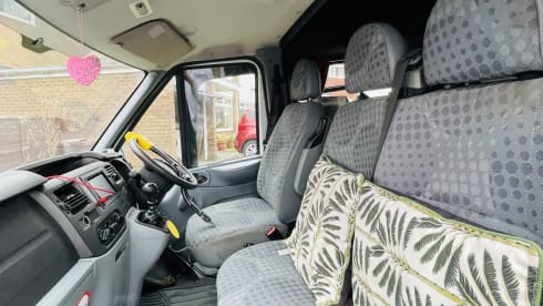 Bertie  – 2 berth Ford bus from 2012