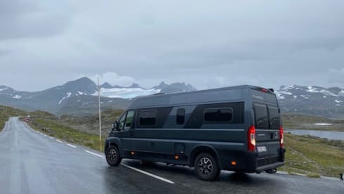3p Adria Mobil bus from 2021 with fold-down bed