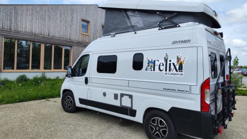 Felix de campervan – 4P Hymer Ayers Rock van 2022