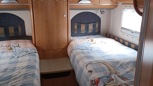 Hymie – 4-person Hymer integrated from 2007