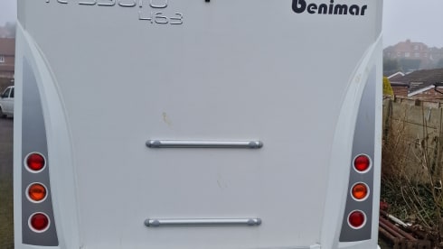 4 berth ford benimar fully loaded motorhome 