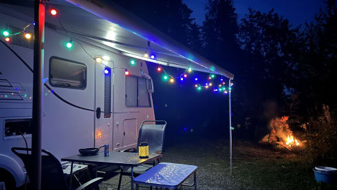 4-person comfortable Hymer