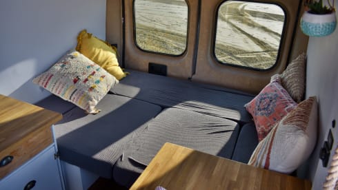 Sahara – Beautifully Handcrafted Off-Grid Ready MWB Campervan