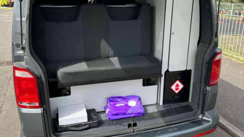 4 berth Volkswagen campervan from 2018