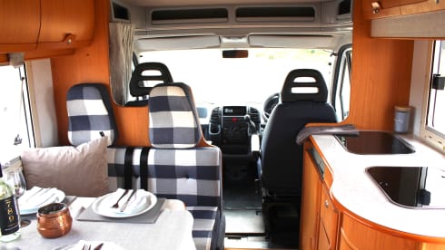 Duke, our Motorhome is ready to jump in and go.