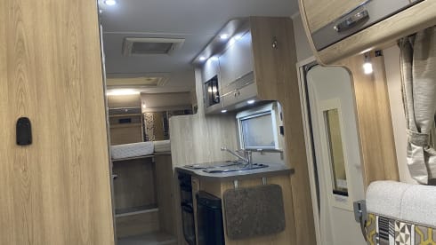 4 berth Peugeot semi-integrated from 2018
