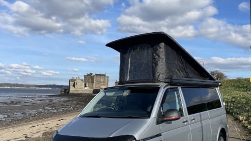 One life  – Including insurance the coolest Vw camper from Edinburgh airport 