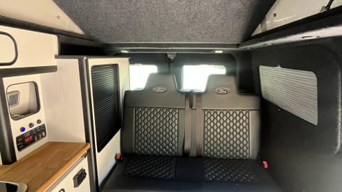 Whey Aye Wagon – 4 berth Ford transit custom campervan 