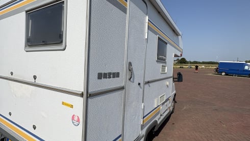 Euramobil sport 2.8idtd 122pk (evt met dakairco) – 4p Fiat alcove uit 1998