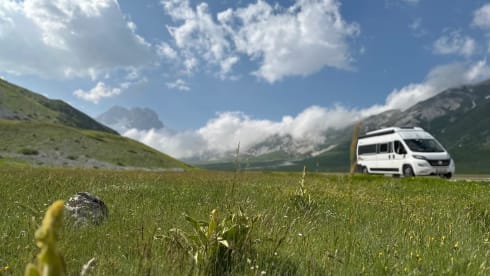 Ride Your Own Story – Hymer Grand Canyon - Spacious and compact for 4 people