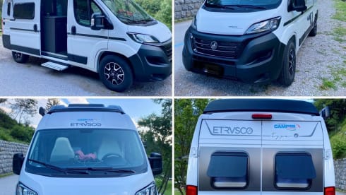 Etrusco – ETRUSCO 540DB 140CV - COMPACT VAN 4 BERTH WITH FOLDING ROOF