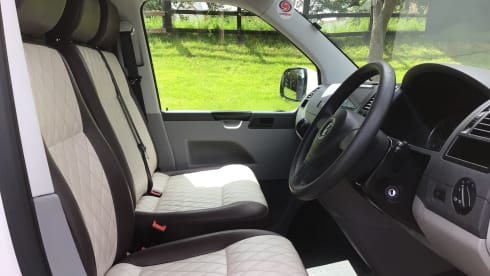 4 berth Volkswagen campervan from 2013