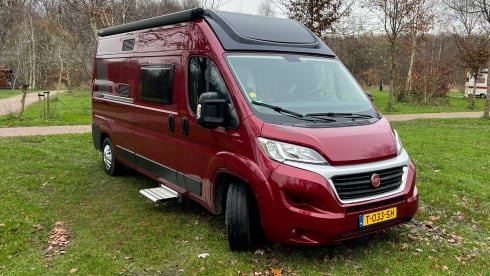 Rode rakker –  Rare & luxurious camper with 2 fixed beds for 4p (2020) 