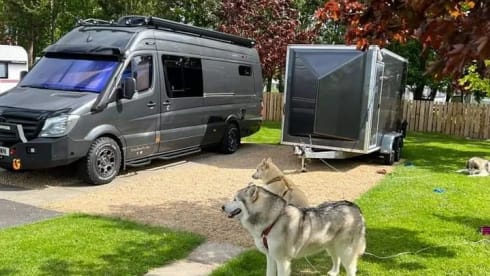 A truly luxurious off grid vehicle 