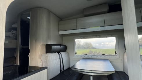 Bubbles – Check out Bubbles our 6 berth Chausson  2019