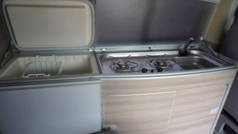 California  – Fijne Volkswagen camper 4p