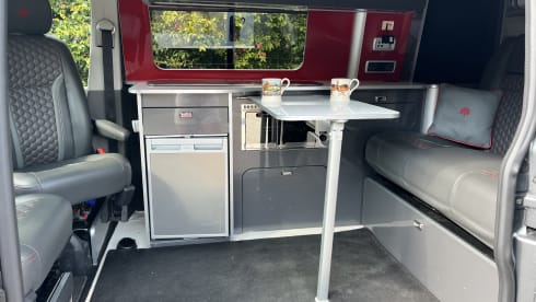 4 berth Volkswagen campervan from 2021