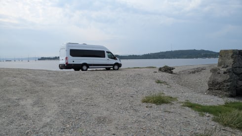 NC500 TOURER – Big comfy spacious open plan transit camper 