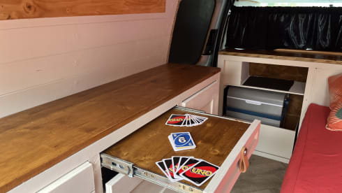 Wes Vanderson  – 2 berth VW Caddy camper