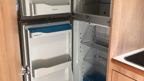 Laika X695 motorhome with garage