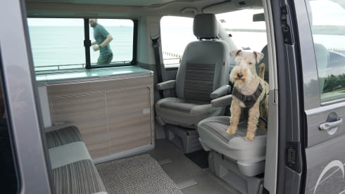 4 berth Volkswagen campervan from 2014