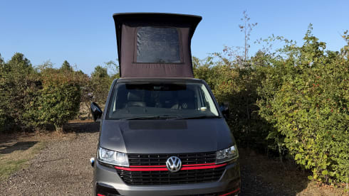 GreyWolf – VW T6.1 Campervan - 4 slaapplaatsen - bouwjaar 2021 - Keuken 