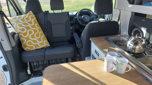 4 berth Trafic campervan - perfect for family adventures