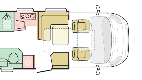 den bult – !Only for driver's license C! - New luxury camper Adria Axess XL S670SL