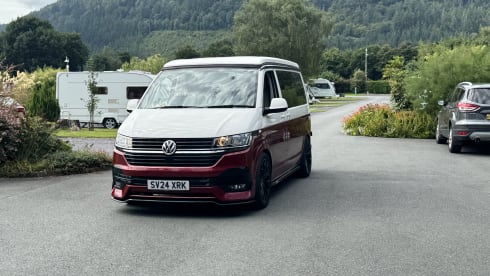 4 berth Volkswagen campervan from 2024