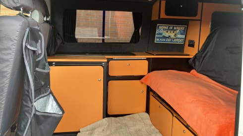 Berty  – Berty the campervan makes an ideal holiday for those which love to explore!