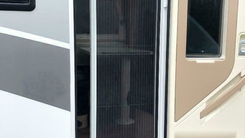 Luxury motorhome with length beds