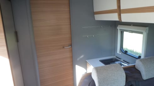 Dethleffs trend with stationary air conditioning