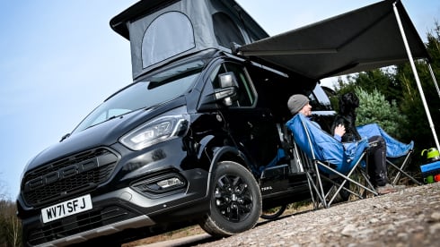 2 berth Ford Transit Custom campervan 