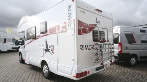 Recent Fiat Rimor Seal 7 6 Person Alcove 