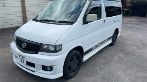 Baz – 4 berth Mazda Customised Campervan