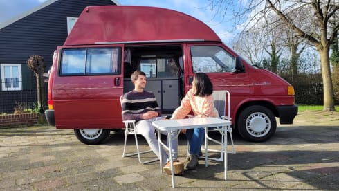 Pepper – 4p off-grid Volkswagen t4 Westfalia California 1991 extra spacious
